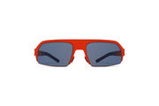 Frame: Tangerine/Navy
Lens: Dark Blue Solid
