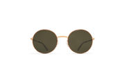 Frame: Champagne Gold/Black
Glas: Raw Green Solid