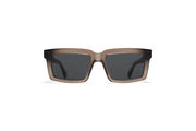 Frame: Chilled Raw Clear Ash/Silver
Lens: Dark Grey Solid