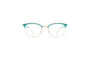 Frame: Champagne Gold/Jade Green