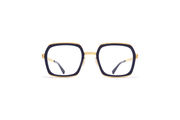 Frame: A76 Glossy Gold/Milky Indigo