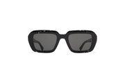 Frame: C110-Black Havana/Shiny Silver
Lens: Darkgrey Solid