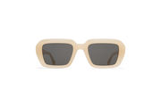 Frame: C188-Blonde/Shiny Silver
Lens: Darkgrey Solid