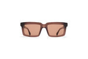 Frame: C204-Maroon/Shiny Silver
Lens: Cruxitebrown Solid