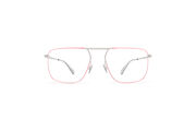 Frame: Silver/Neon Red