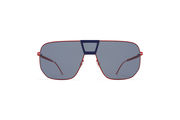 Frame: MH42 Coral Red/Navy Blue
Lens: Dark Blue Solid Shield