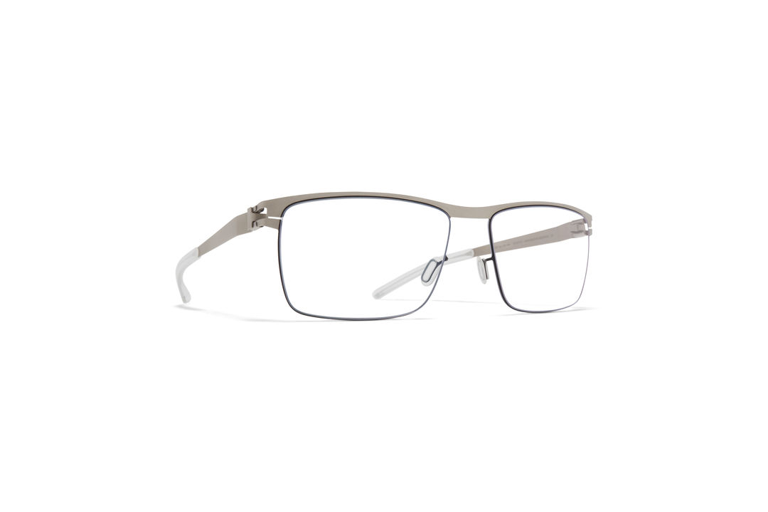 メガネ Mykita Mykita - DALTON - 509 matte silver black MYKITA NO1 DALTON OPTICAL FRAME