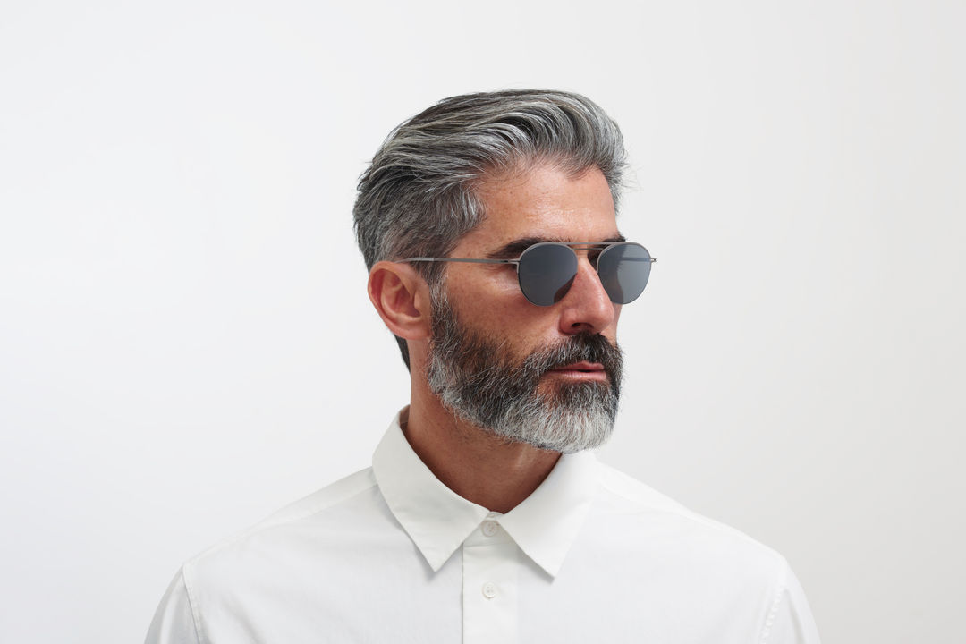 サングラス Mykita SS25 Unisex SUNGLASSES (MMCRAFT017 051 SILVER) MYKITA DECADES DUANE SUNGLASSES
