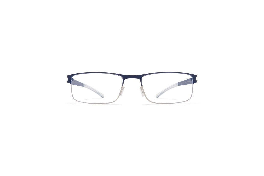 メガネ Mykita Mykita - CILIAN - 512 navy silver Mykita CILIAN Glasses 512 Navy Silver - eye-oo.com