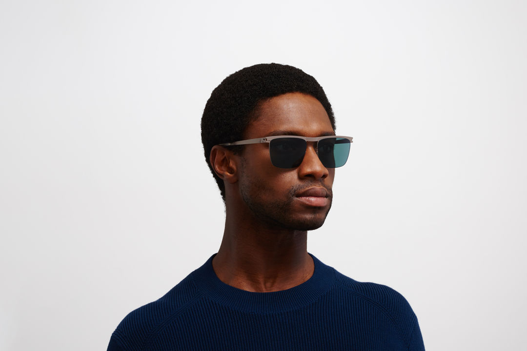 サングラス Mykita SS25 Unisex SUNGLASSES (MMESSE012 261 BLUE) MYKITA NO1 WILL SUNGLASSES