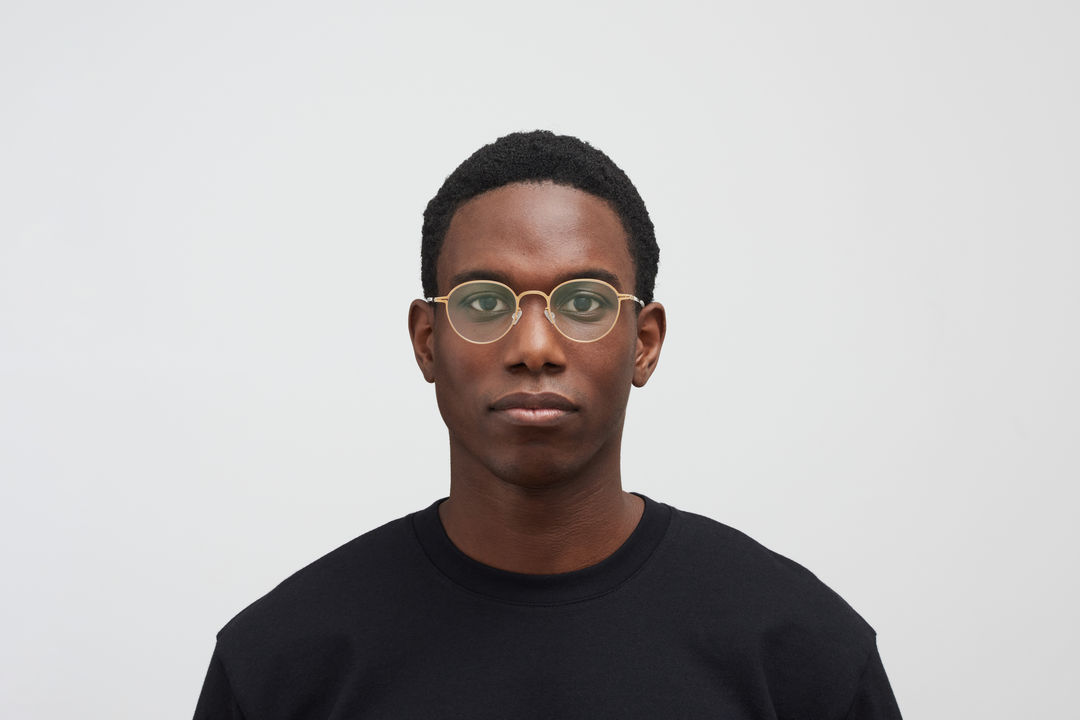 メガネ Mykita FW25 Mykita - EDE - 084 (EDE 084) MYKITA - LITE / EDE / Frame: Shiny Silver