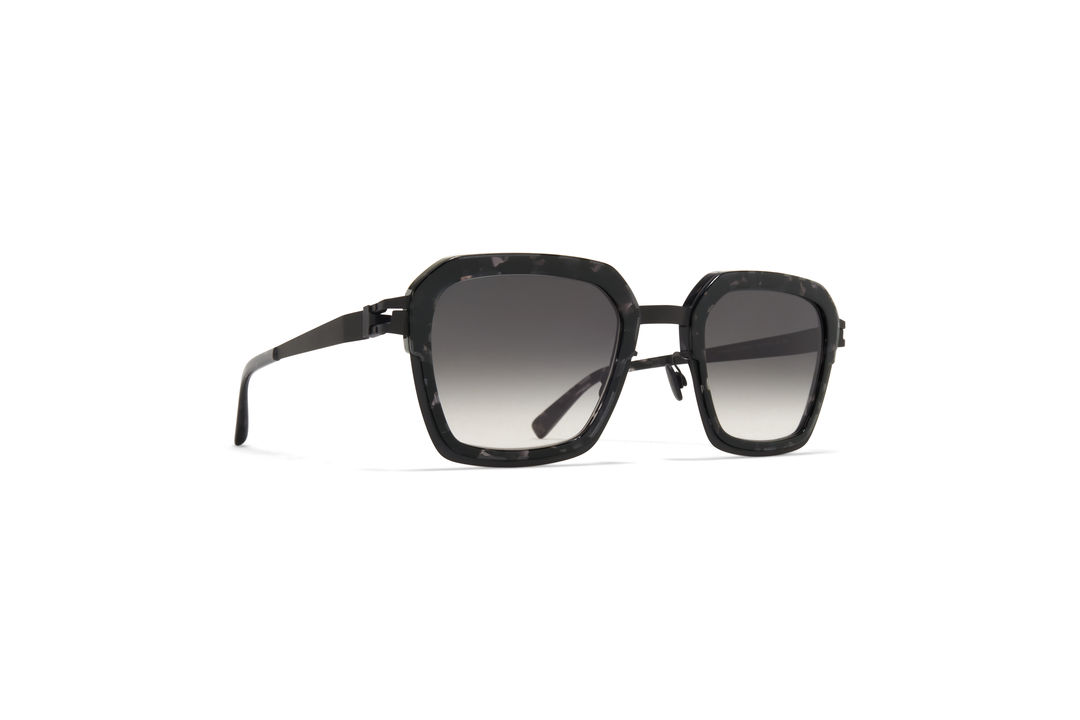 サングラス Mykita Mykita - MISTY - A76 GLOSSY GOLD MILKY IND MYKITA ACETATE RINGS MISTY SUNGLASSES