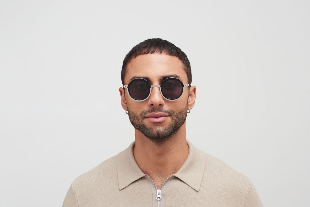 サングラス Mykita SS25 Unisex SUNGLASSES (MMESSE018 295 GOLD) MYKITA ACETATE RINGS PHILLYS SUNGLASSES