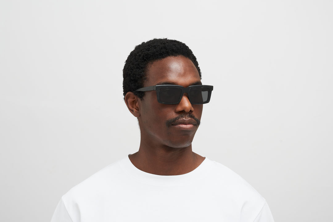 サングラス Mykita FW25 Mykita - DAKAR - 801 (DAKAR 801) Mykita Dakar 801 Chilled Raw Black Havana - Óptica Toscana