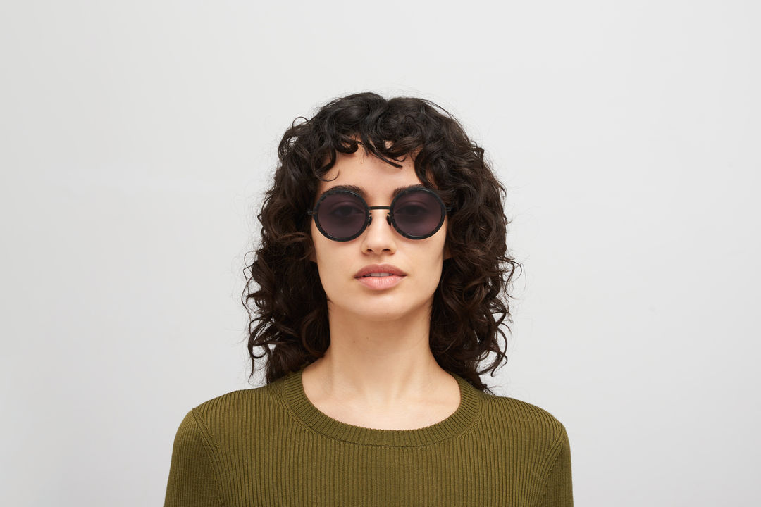 YOKE サングラス　sunglass comoli mykita MYKITA - LITE SUN / NIS / Frame: Shiny Silver Lens