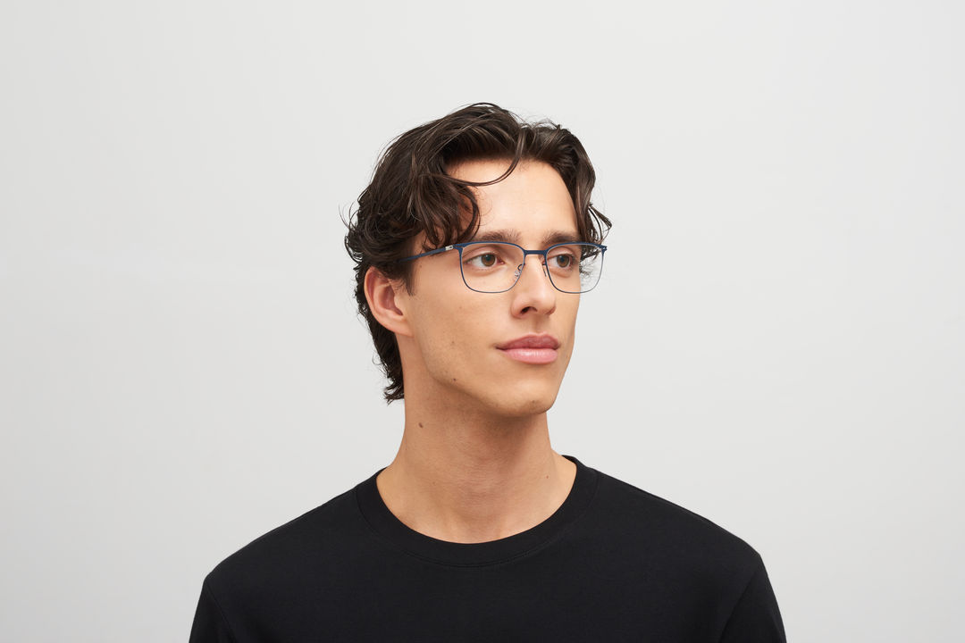 メガネ Mykita FW25 Mykita - JARI - 002 (JARI 002) Mykita JARI Glasses 002 Black - eye-oo.com