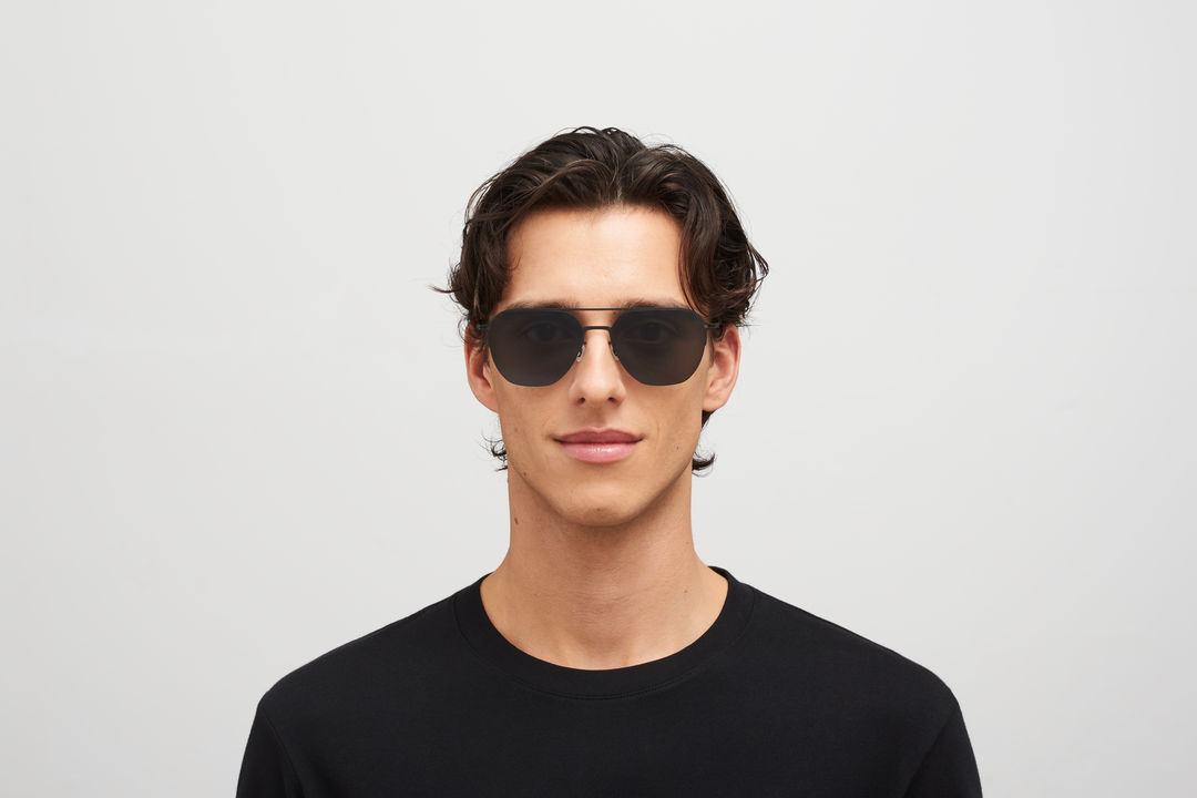 サングラス Mykita Mykita - AVERY - 223 mole grey (AVERY 223 MOLE GREY) Avery sunglasses Mole Grey | SmartBuyGlasses US