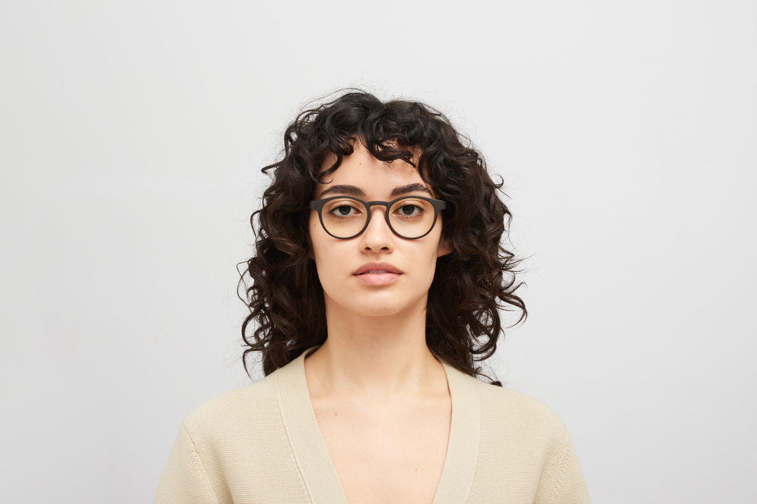メガネ Mykita Mykita - HELICON - md22 ebony brown MYKITA MYLON ELLUM OPTICAL FRAME