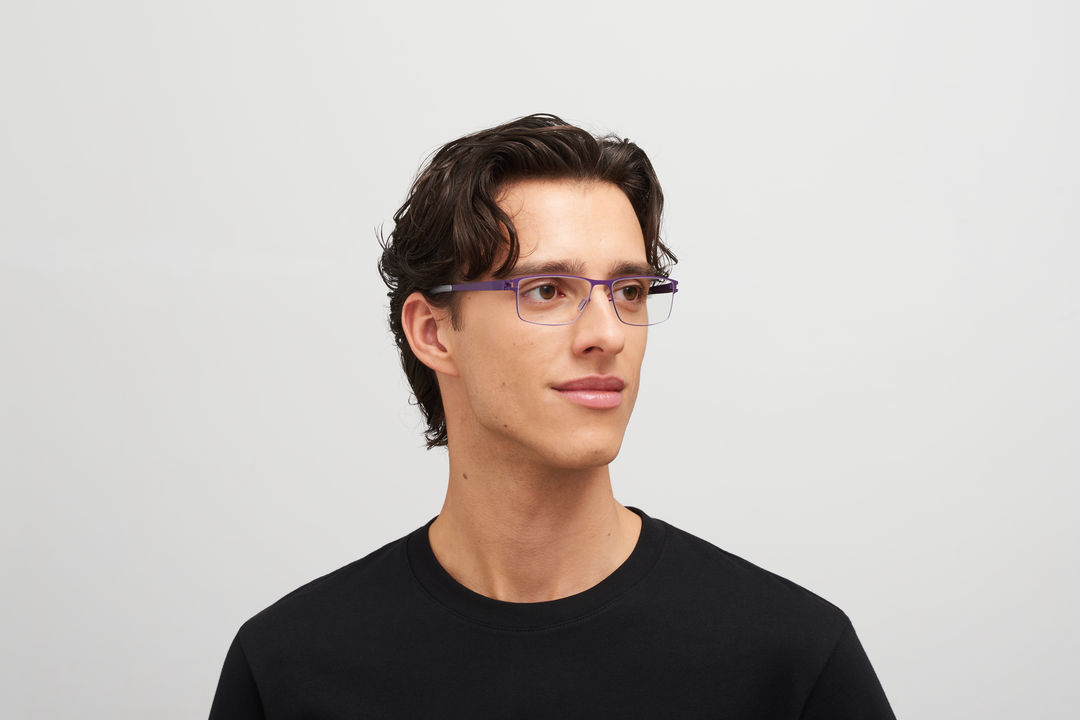 メガネ Mykita Mykita - HENNING - 700 deep purple MYKITA - NO1 / HENNING / Frame: Deep Purple