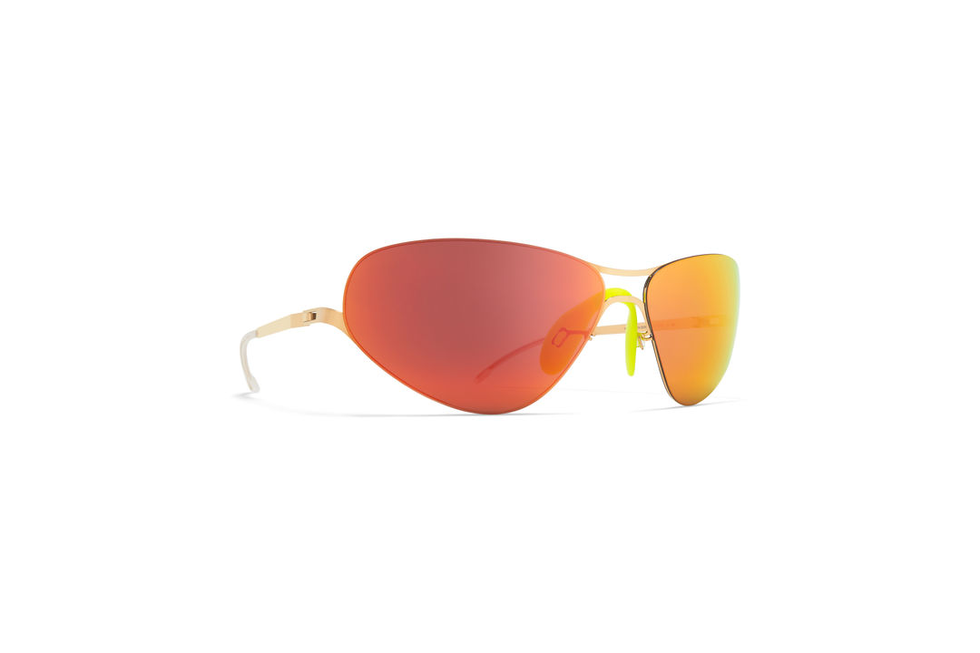 サングラス Mykita Mykita - ANDERS - 013 glossy gold MYKITA Sunglasses ANDERS - 013 Glossy Gold | FRMODA.COM