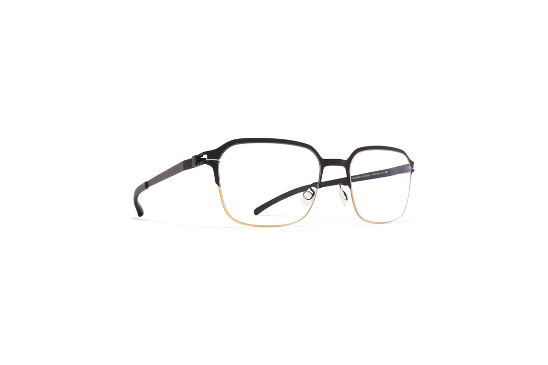 メガネ Mykita Mykita - CILIAN - 056 gold black Mykita CILIAN Glasses 056 Gold Black - eye-oo.com