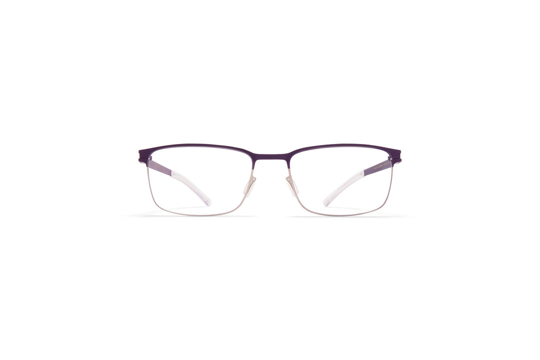 メガネ Mykita Mykita - CILIAN - 557 silver deep purple MYKITA - LITE / STEEN / Frame: Silver/Deep Purple