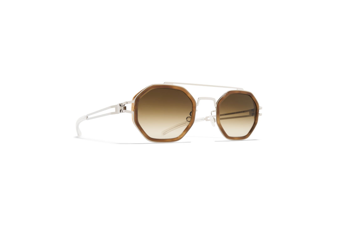 サングラス Mykita Mykita - ARTURO - 370 a92 shiny silver ga MYKITA - DECADES SUN / ARTURO / A92-Shiny Silver Galapagos
