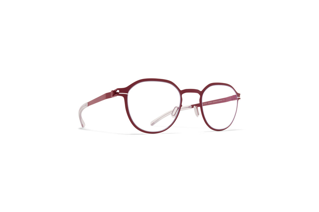 MYKITA Decades Rx Ellington Cranberry Clear