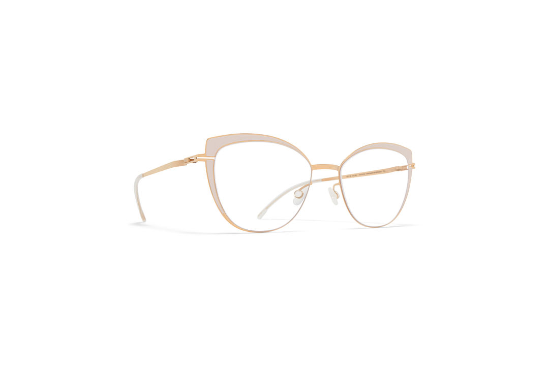 MYKITA Decades Rx Kelsey Champagne Gold Aurore Cle