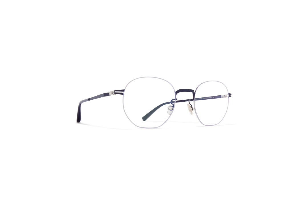 MYKITA Lessrim Rx Wataru Silver Indigo Clear