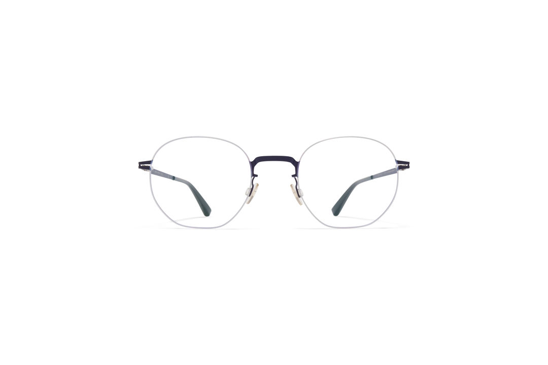 MYKITA Lessrim Rx Wataru Silver Indigo Clear