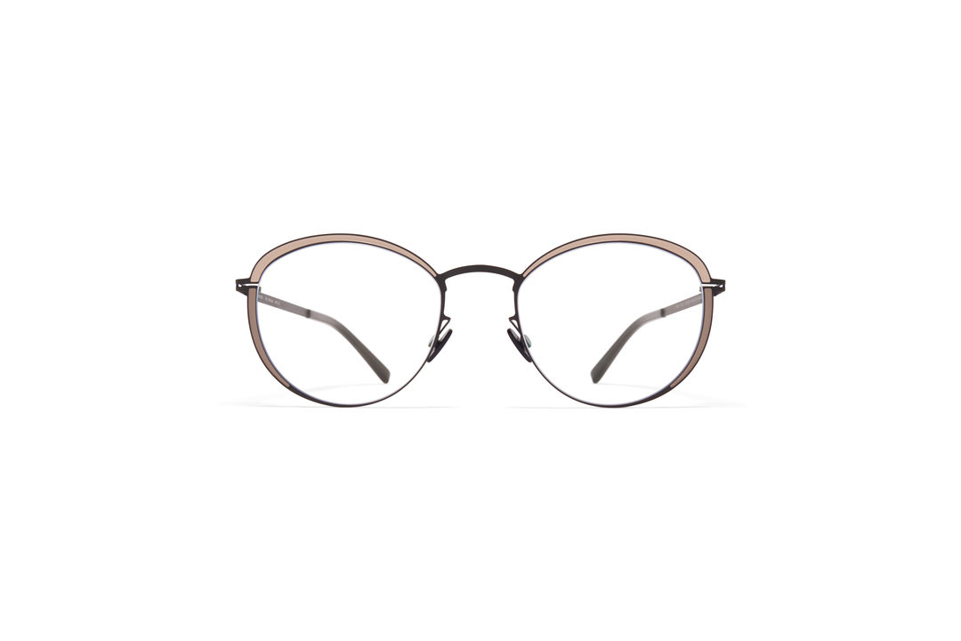 MYKITA Lite Acetate Rx Beulah Black Sand Dark Sand Clear