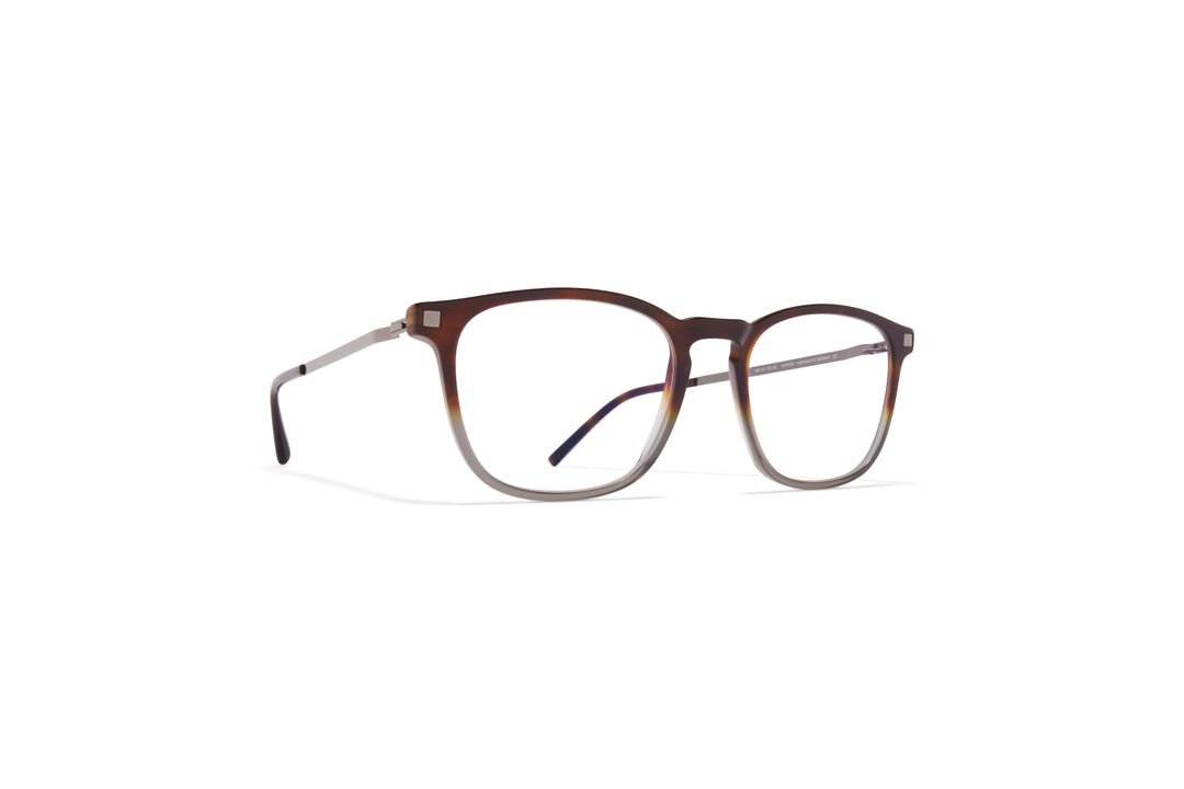 MYKITA Lite Acetate Rx Haldur C9 Santiago Gradient Shiny Graphite Clear