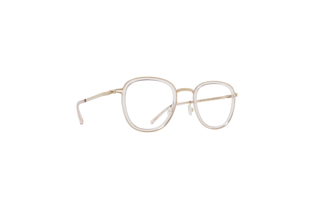 MYKITA Lite Acetate Rx Helmi A27 Champagnegold Rosewater Clear