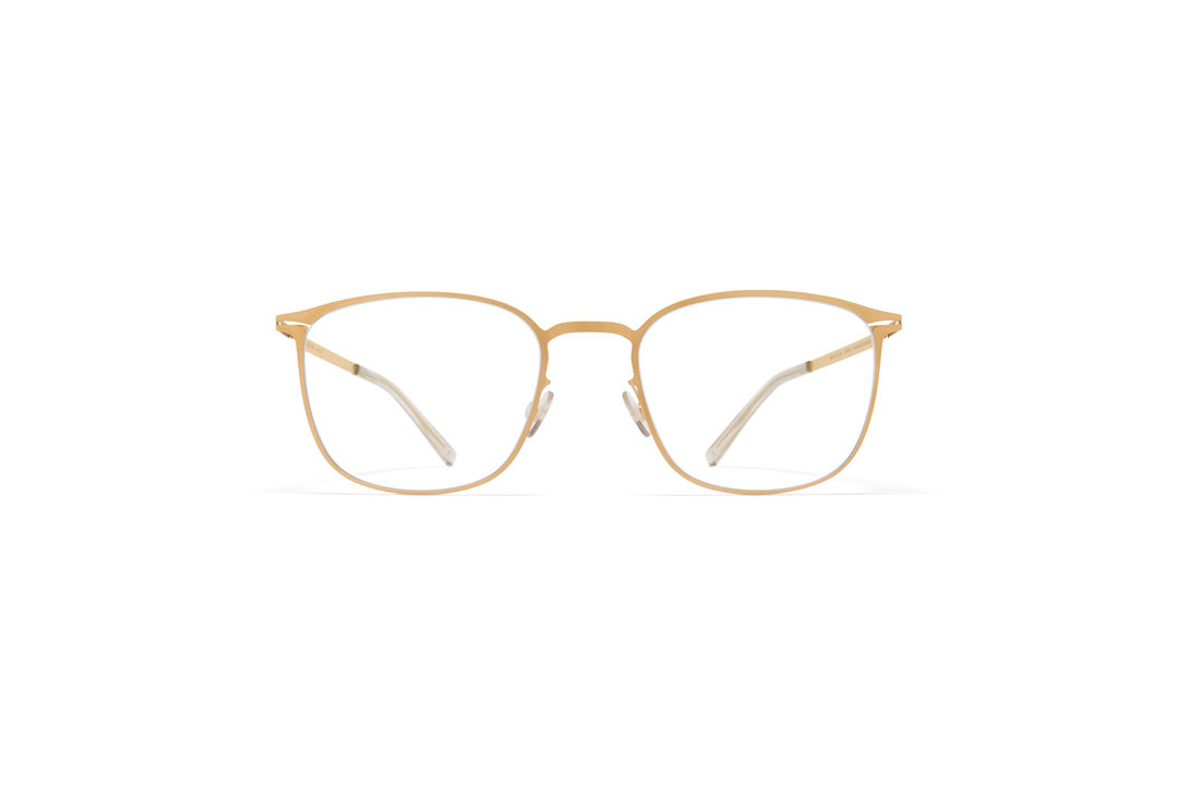 MYKITA Lite Acetate Rx Ingels Frosted Gold Clear