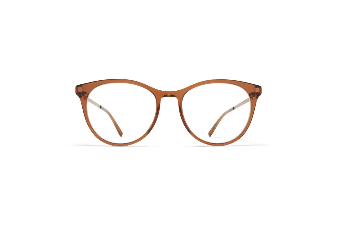 MYKITA Lite Acetate Rx Livli C73 Topaz Shiny Copper Clear