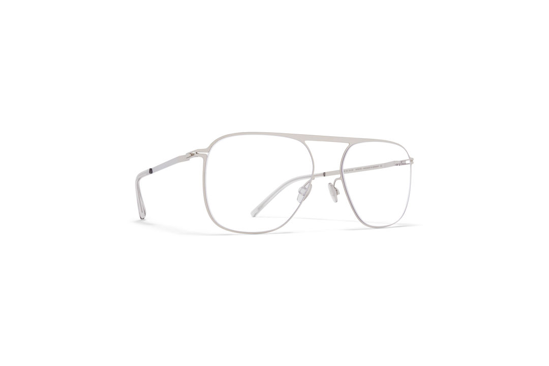 MYKITA Lite Acetate Rx Miro Shiny Silver Clear