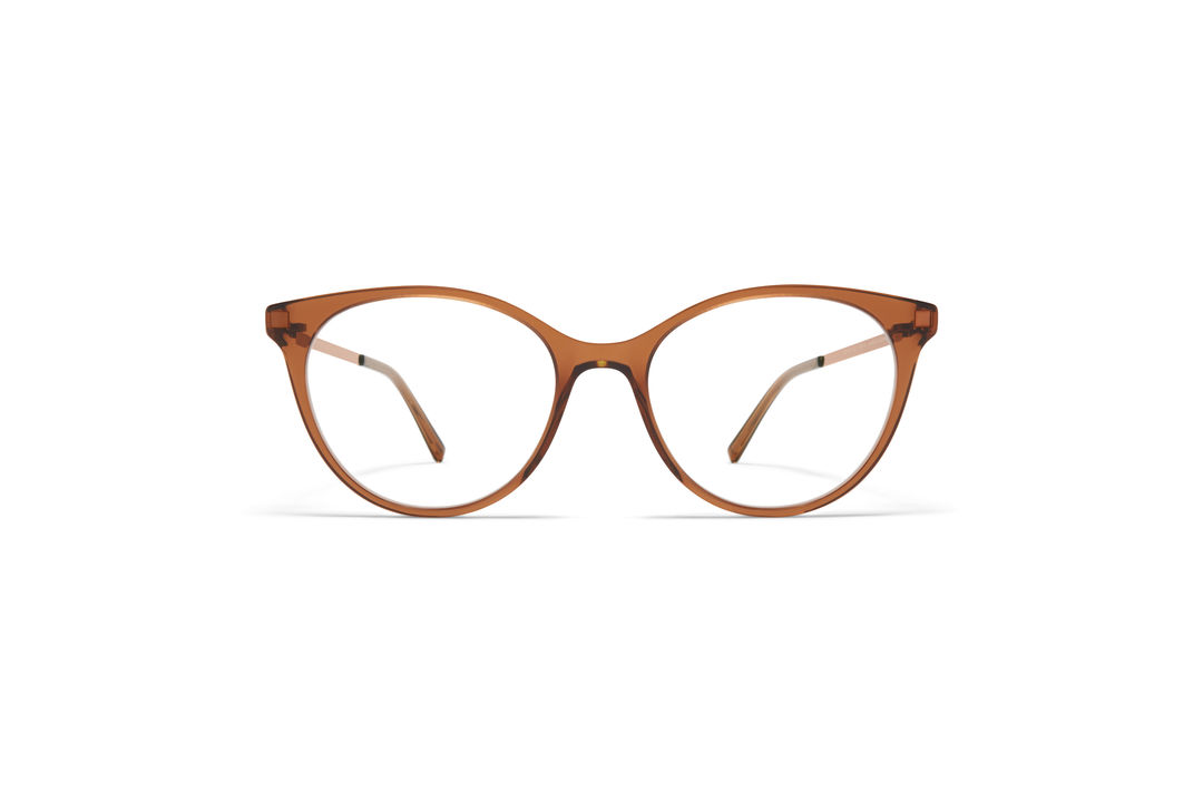 MYKITA Lite Acetate Rx Nanook C73 Topaz Shiny Copper Clear