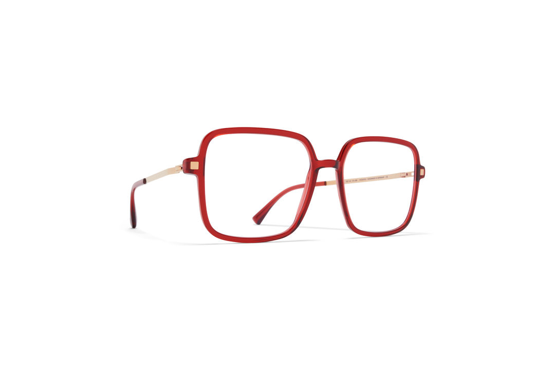 MYKITA Lite Acetate Rx Niba C75 Ruby Champagne Gold Clear