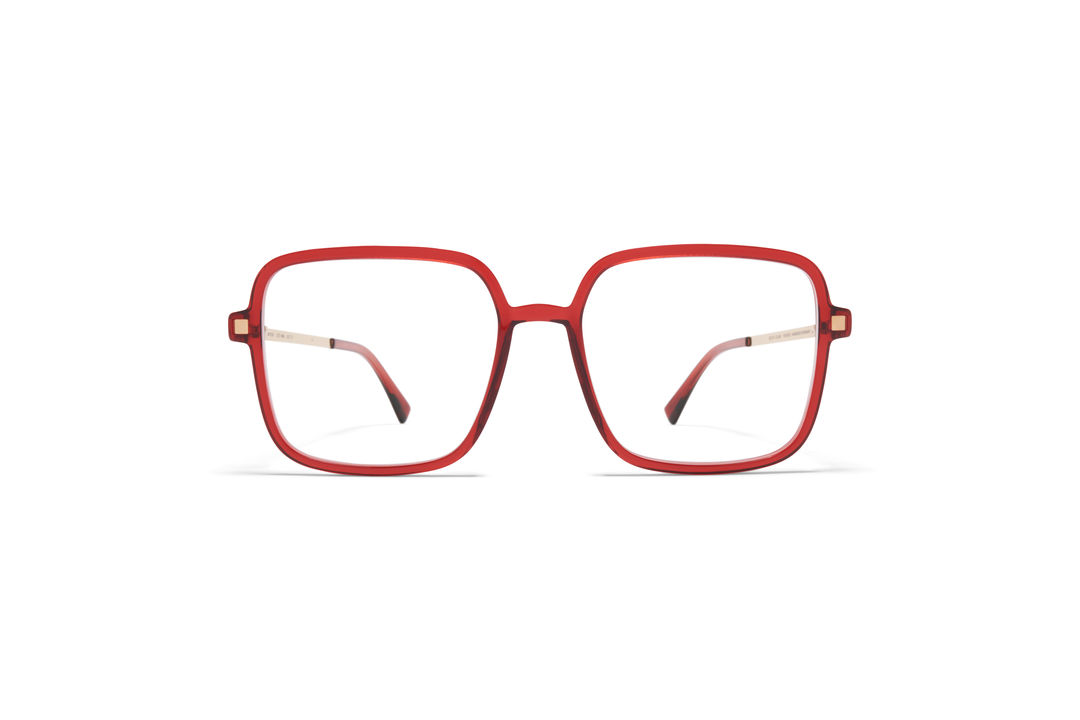 MYKITA Lite Acetate Rx Niba C75 Ruby Champagne Gold Clear