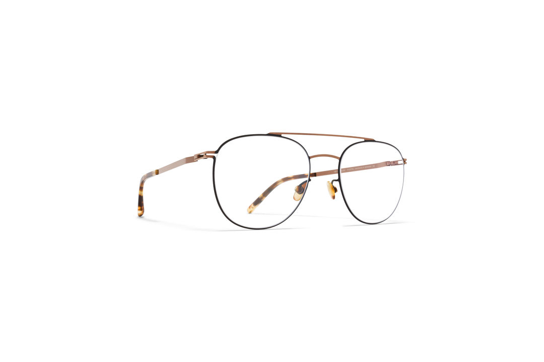 MYKITA Lite Acetate Rx Nilsson Shiny Copper Black Clear