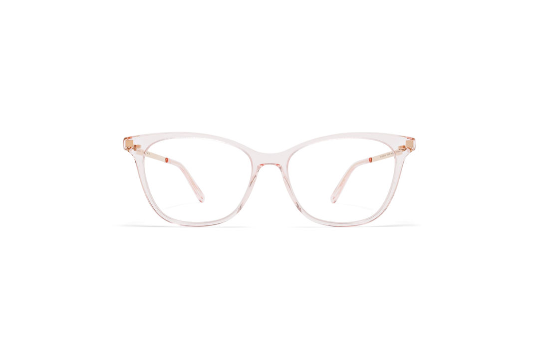 MYKITA Lite Acetate Rx Sesi C20 Rose Water Champagne Gold Clear