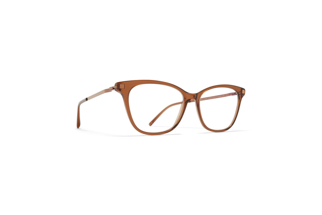 MYKITA Lite Acetate Rx Sesi C73 Topaz Shiny Copper Clear