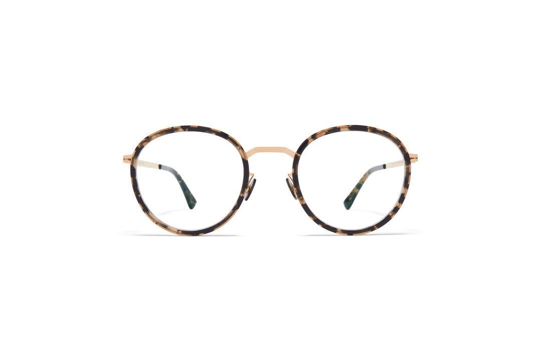 MYKITA Lite Acetate Rx Tuva A38 Champagne Gold Antigua Clear