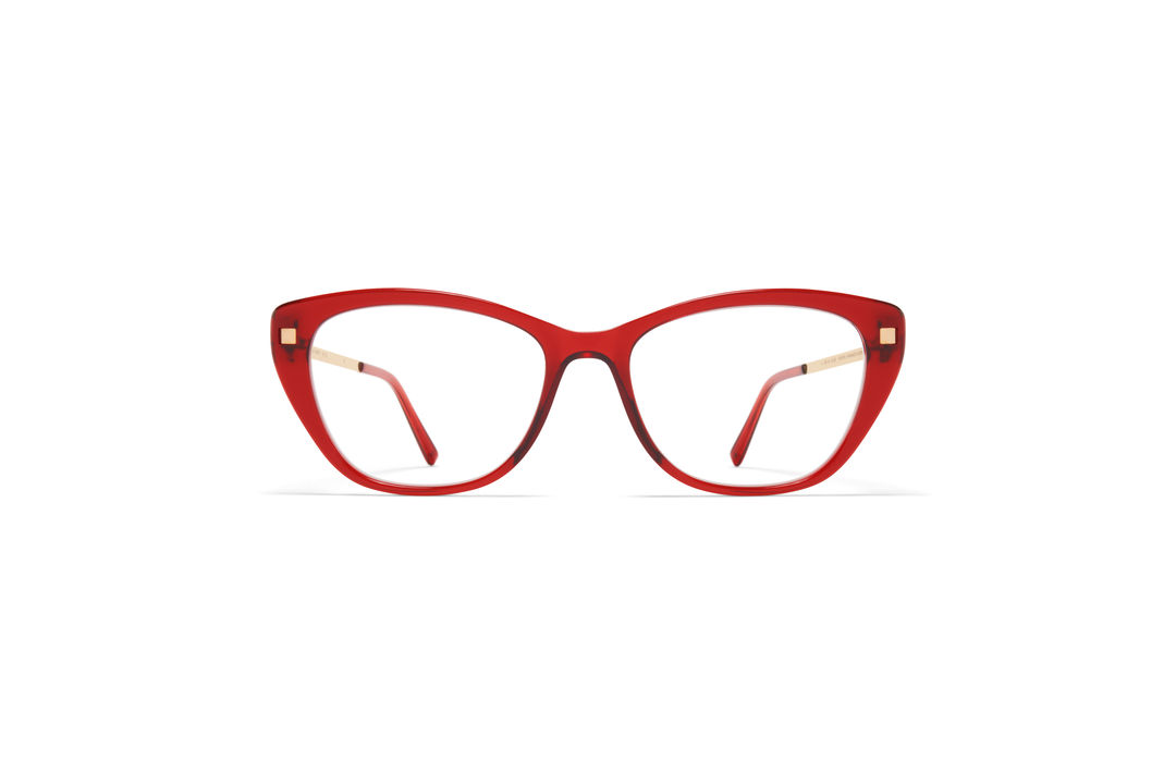MYKITA Lite Acetate Rx Ygritte C75 Ruby Champagne Gold Clear