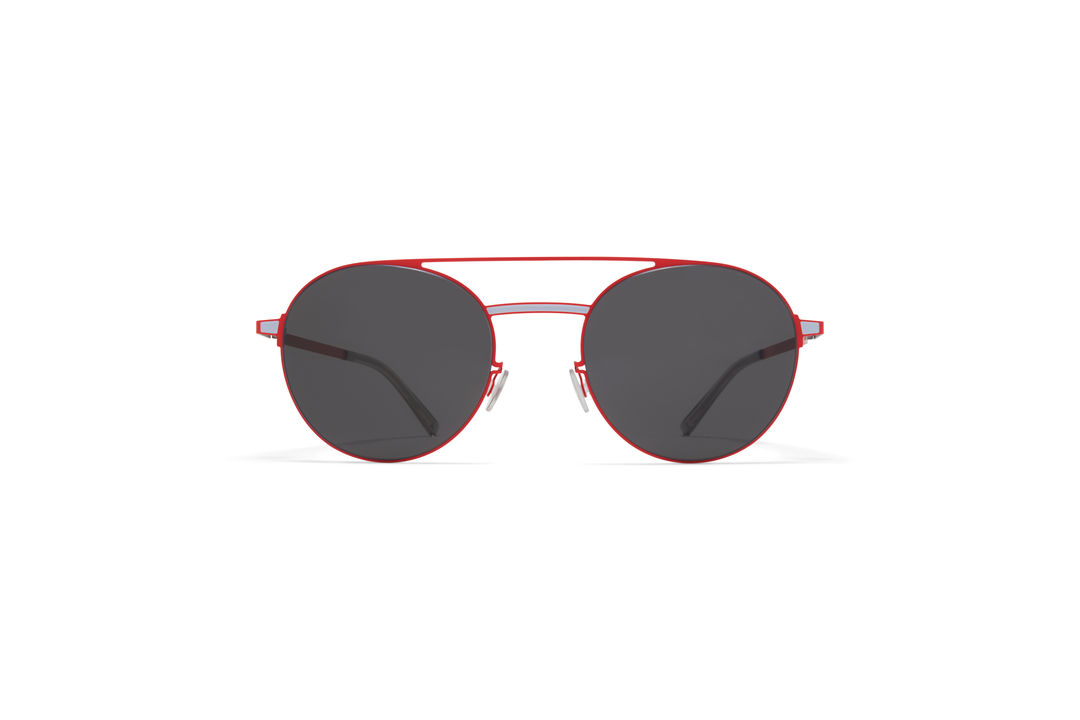 MYKITA Lite Acetate Sun Eri Rusty Red Powder Blue Dark Grey Solid