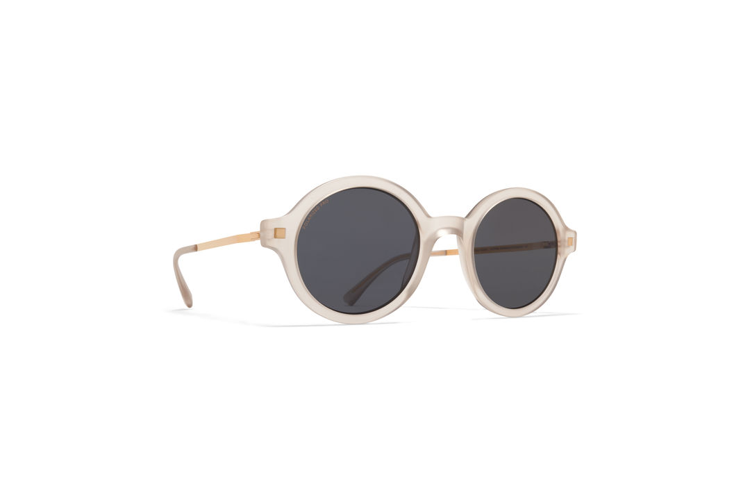 MYKITA Lite Acetate Sun Esbo C101 Mattechampagne Glossygold Polarized Pro Hi Con Grey