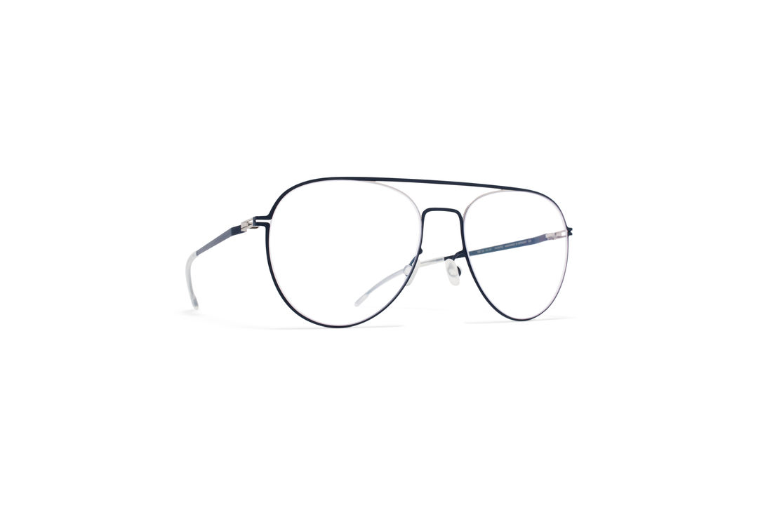 MYKITA Lite Rx Eero Silver Navy Clear