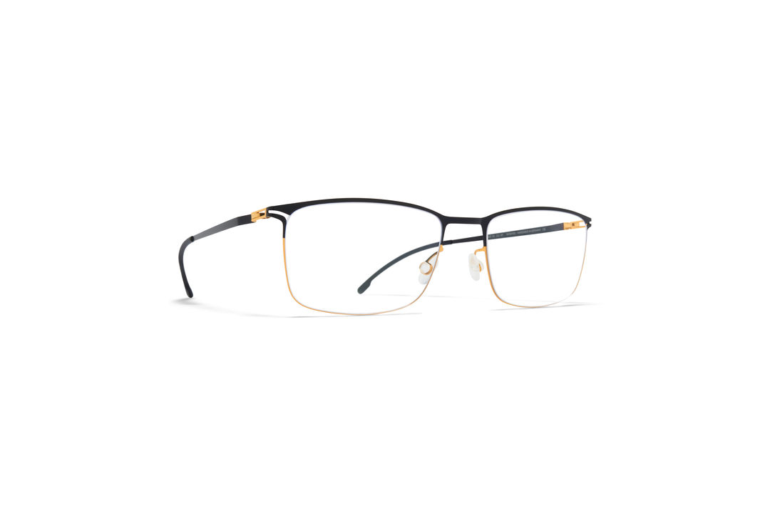 MYKITA Lite Rx Errki Gold Jet Black Clear