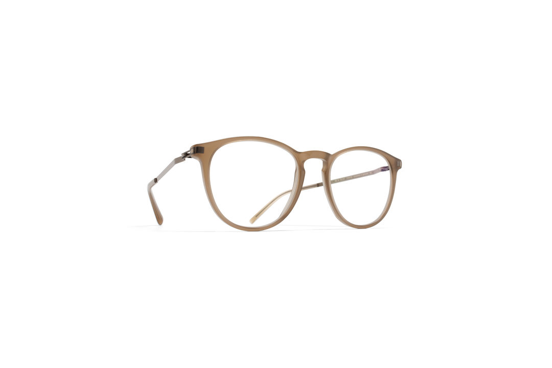 MYKITA Lite Rx Nukka Taupe Shinygraphite Clear